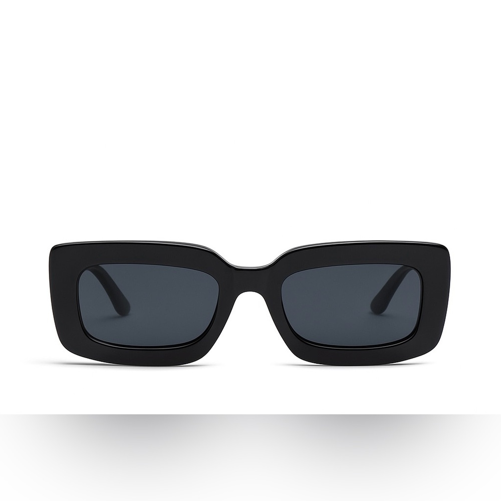 Black Rectangular Sunglasses